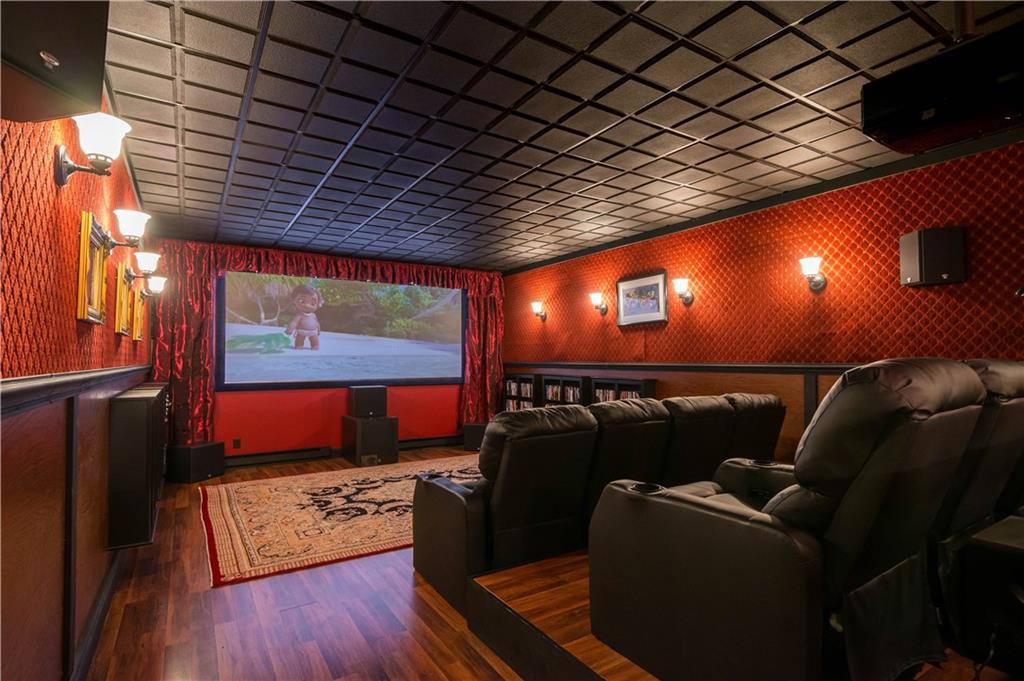 102 Klages Road West Alexander, PA 15376 - Photo 27 of 50 a room with furniture projector and screen