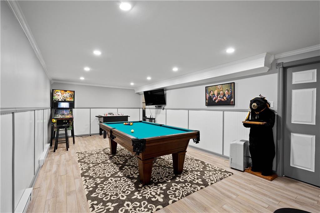 102 Klages Road West Alexander, PA 15376 - Photo 32 of 50 a room with furniture pool table and paintings on the wall