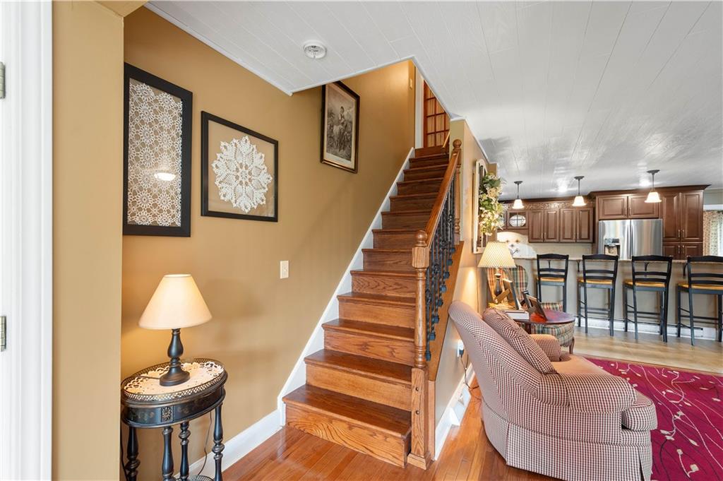 102 Klages Road West Alexander, PA 15376 - Photo 34 of 50 a view of entryway and hall with wooden floor