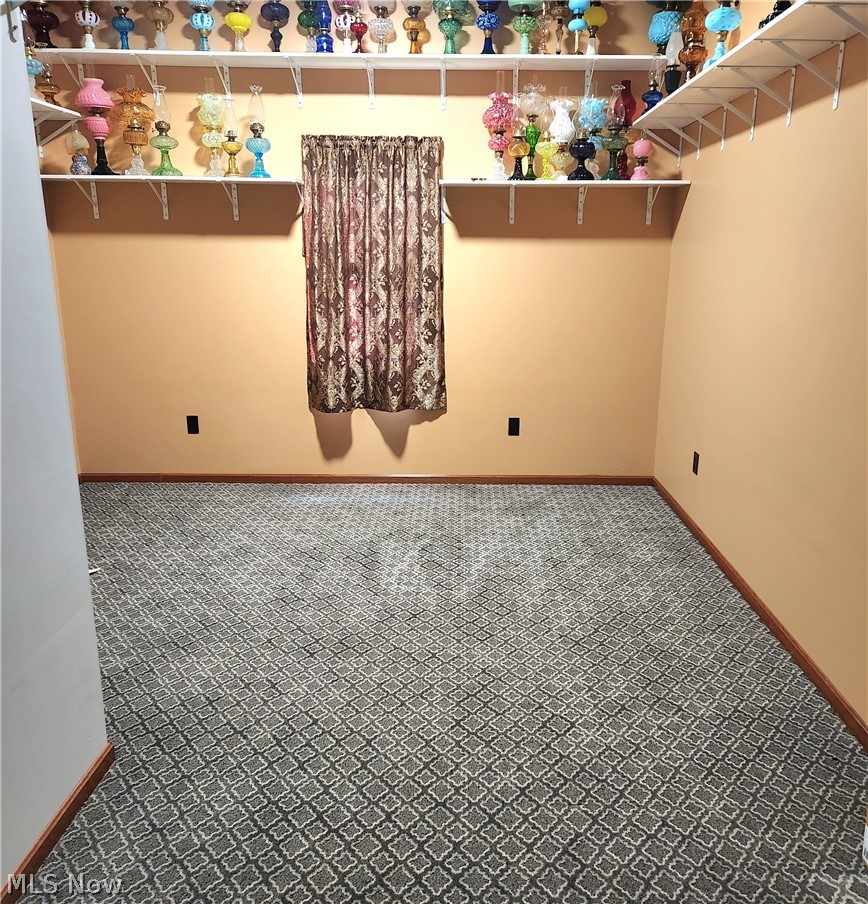 57656 North Star Road Cambridge, OH 43725 - Photo 31 of 46 3rd Bedroom or Office with plumbed unfinished half bath.