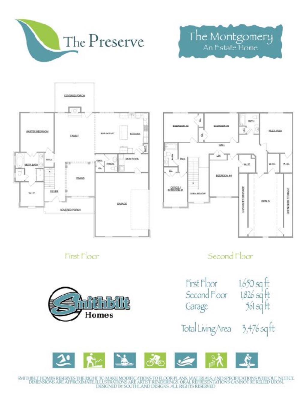 105 Hollyberry Road, Unit LOT 506 Oak Ridge, TN 37830 - Photo 27 of 27 Montgomery Floor Plan