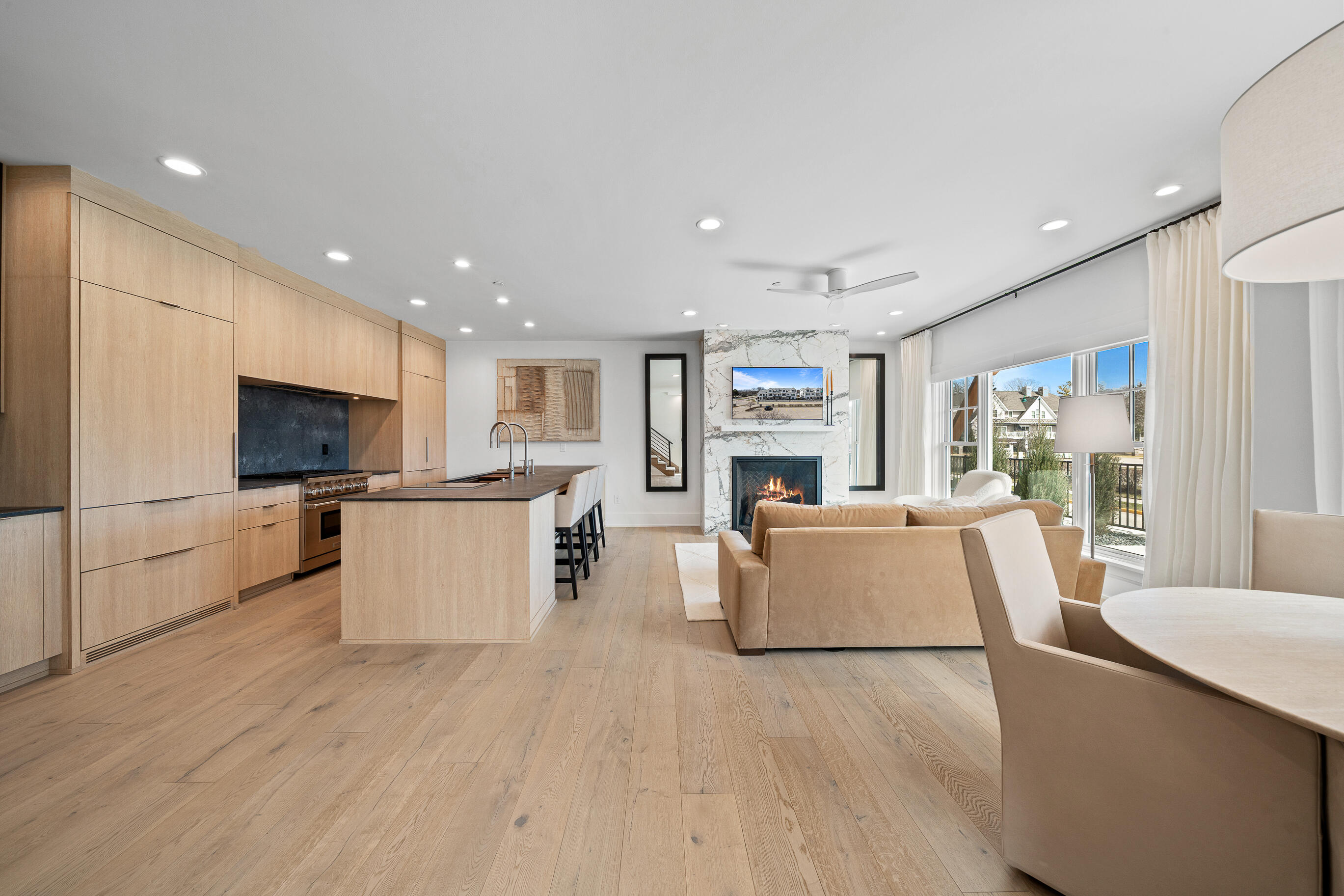 278 High Street, Unit 9 Fontana, WI 53125 - Photo 14 of 110 Wide Plank Hardwood Floors