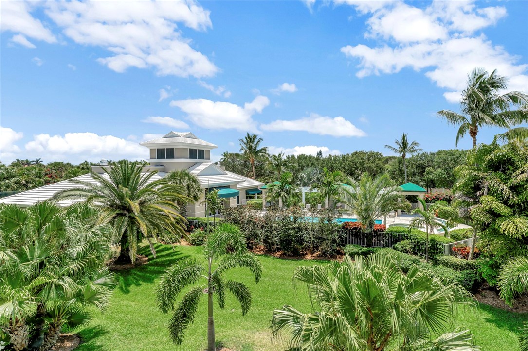 940 Turtle Cove Lane, Unit 208 Vero Beach, FL 32963 - Photo 10 of 35 a view of a garden