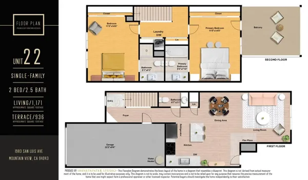 $1,190,000 | 1983 San Luis Avenue, Unit 22, Mountain View, CA 94043