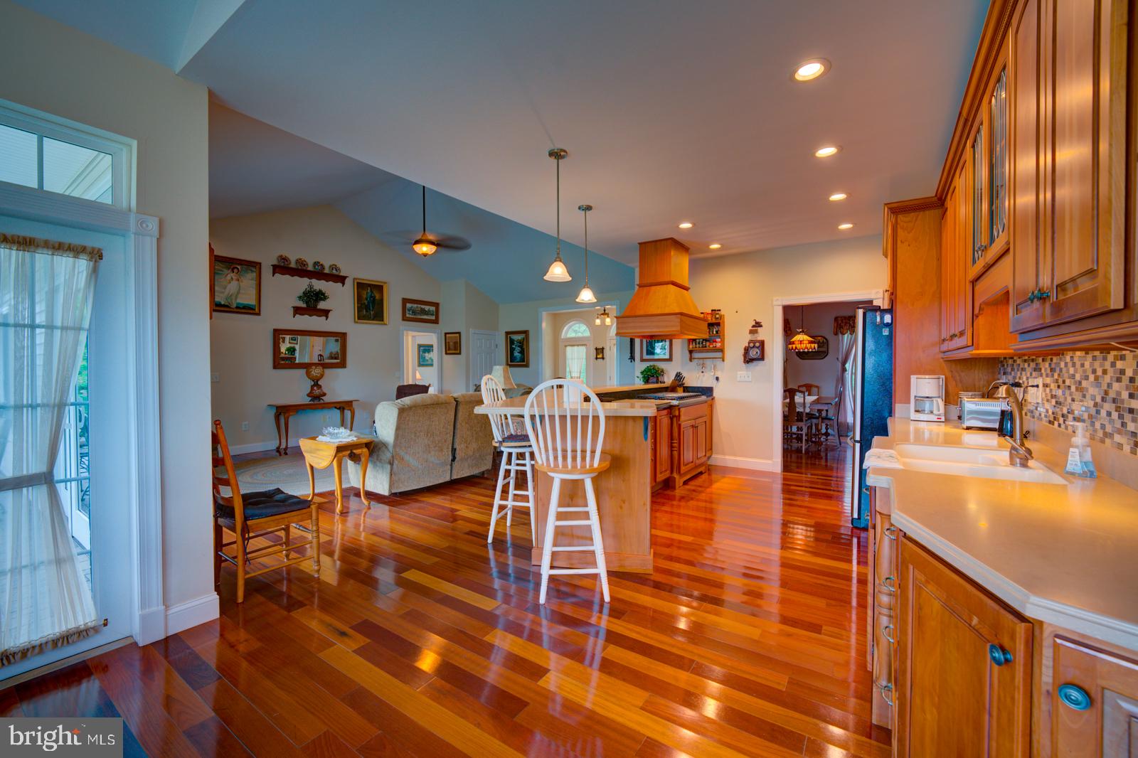 6542 Pine Stake Road Culpeper, VA 22701 - Photo 8 of 113 Inviting kitchen with warm wood tones.