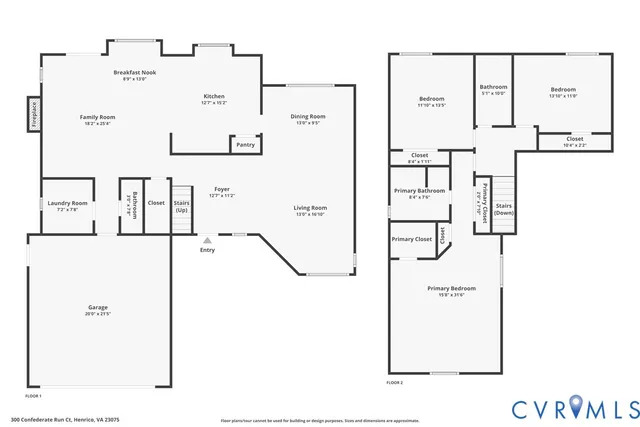 $419,950 | 300 Confederate Run Court, Henrico, VA 23075