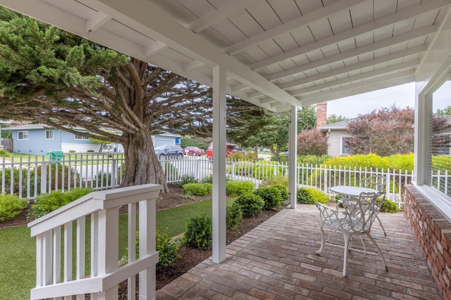 1130 Ripple Avenue Pacific Grove, CA 93950 - Photo 3 of 38 a view of a chair and tables in the balcony