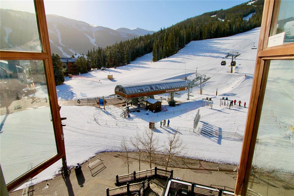 184 Copper Circle, Unit 524 Copper Mountain, CO 80443 - Photo 3 of 19 a view of yard from terrace