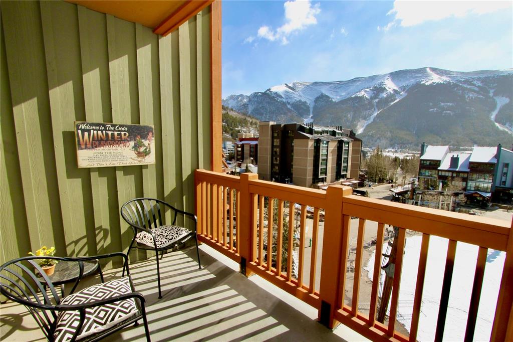 184 Copper Circle, Unit 524 Copper Mountain, CO 80443 - Photo 5 of 19 a view of a city from a balcony
