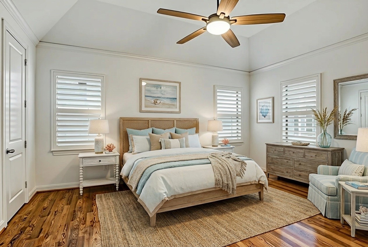 3225 Maxroy Street Houston, TX 77008 - Photo 16 of 30 Oversized primary bedroom with raised ceilings and abundant natural light.