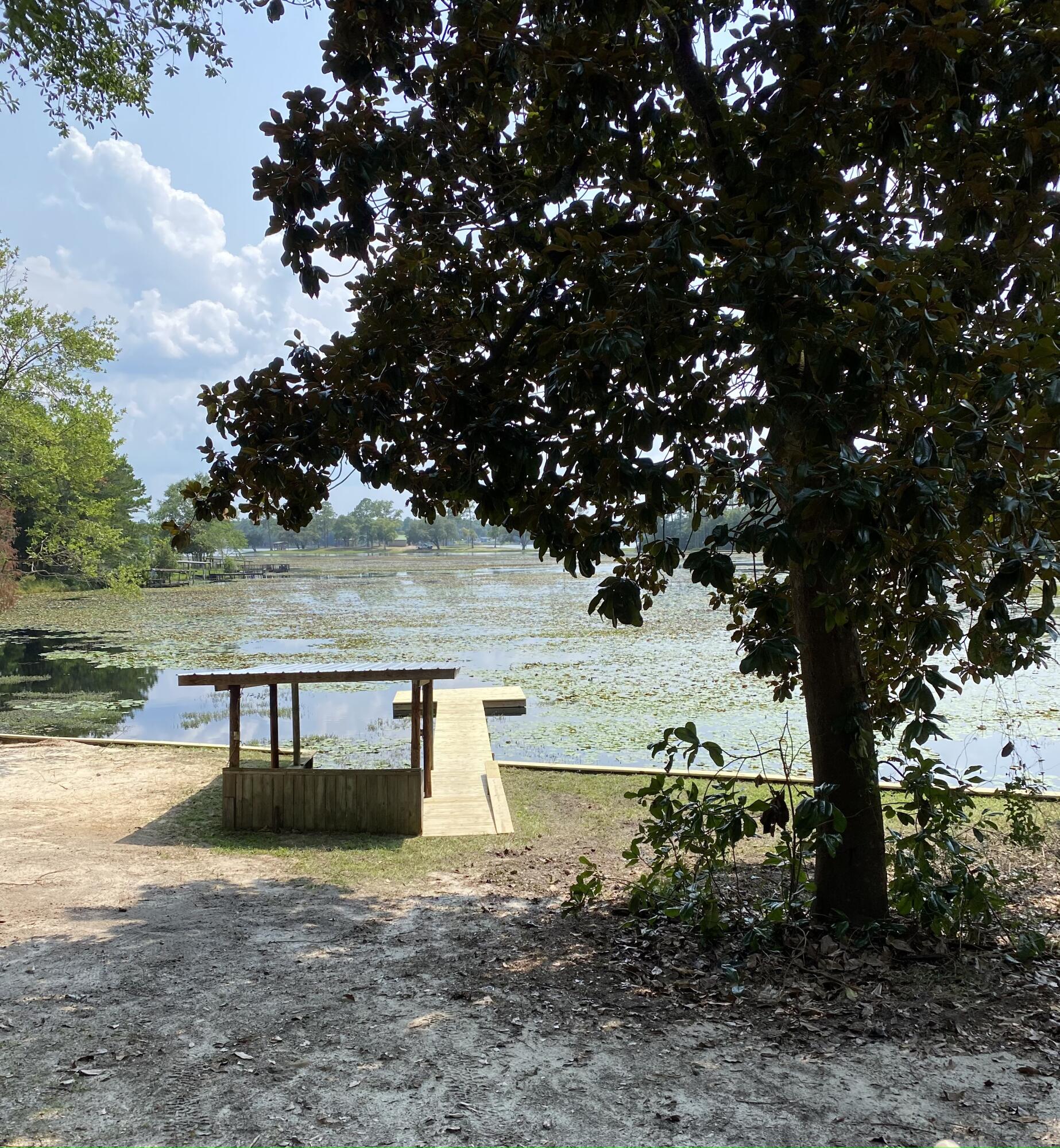 679 Squirrel Road DeFuniak Springs, FL 32433 - Photo 12 of 57 a view of a lake from a yard