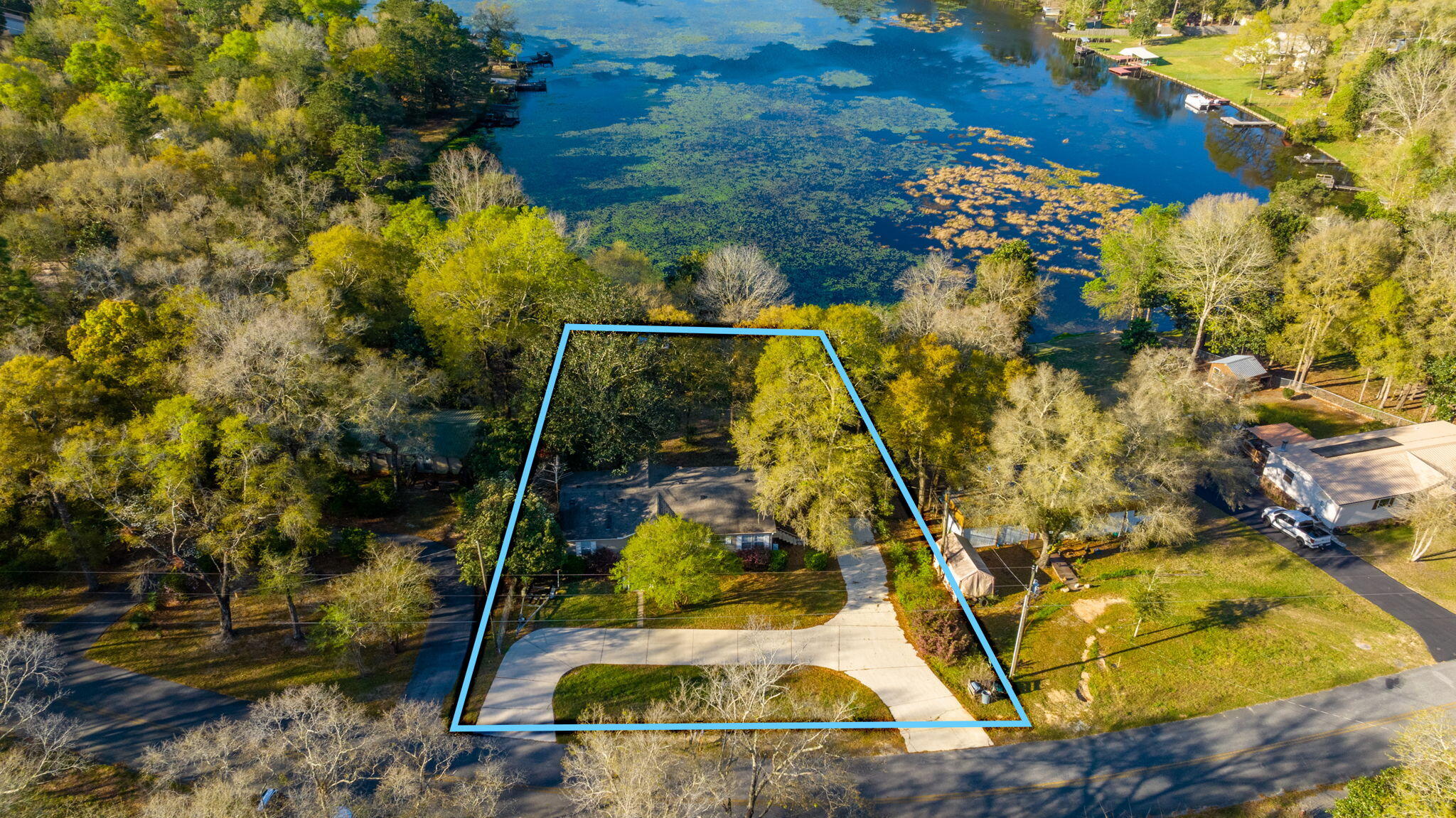 679 Squirrel Road DeFuniak Springs, FL 32433 - Photo 8 of 57 44-web-or-mls-679 Squirrel Rd Aerial-1