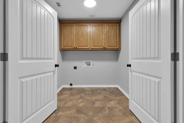 a bathroom with a window