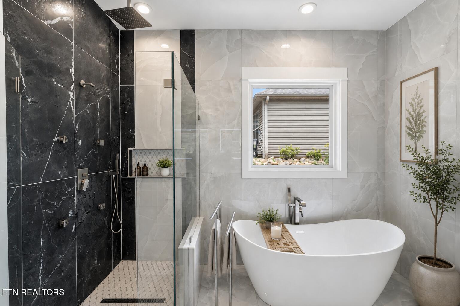 176 Saligugi Way Loudon, TN 37774 - Photo 27 of 55 Virtual Staging- Master Shower-Tub