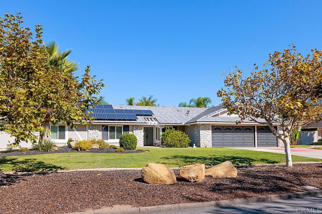 15703 Summer Sage Road Poway, CA 92064 - Photo 1 of 1 a front view of a house with a yard