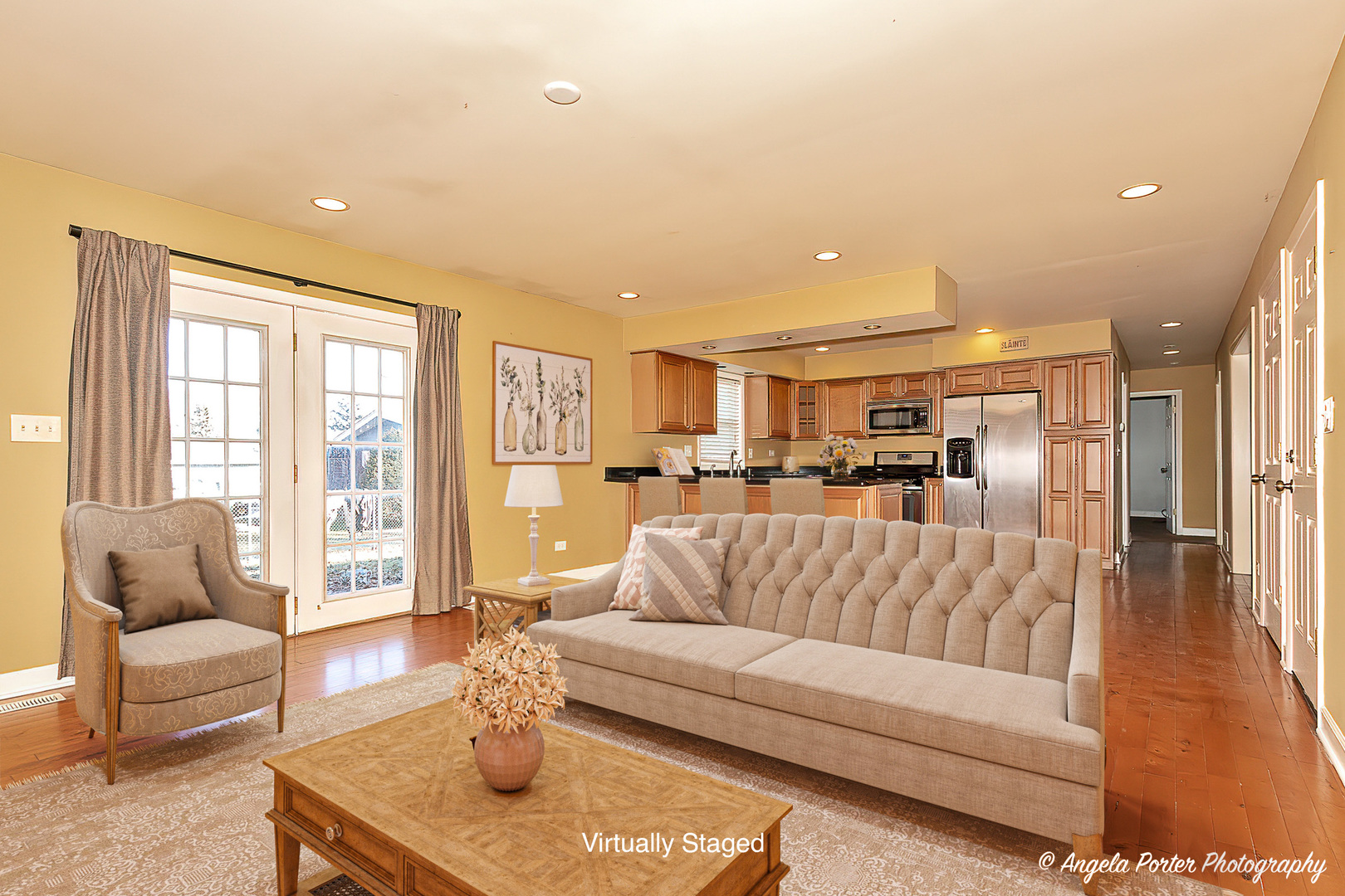 110 Bay Road McHenry, IL 60051 - Photo 10 of 28 a living room with furniture and a large window