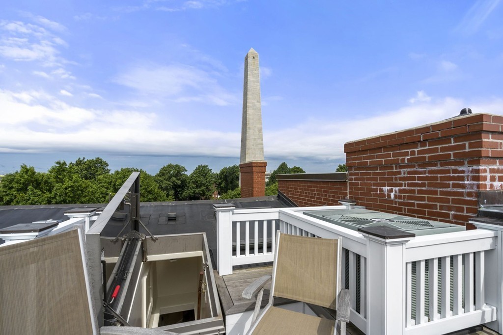 6 Monument Square, Unit 4 Boston, MA 02129 - Photo 33 of 37 a view of roof with balcony