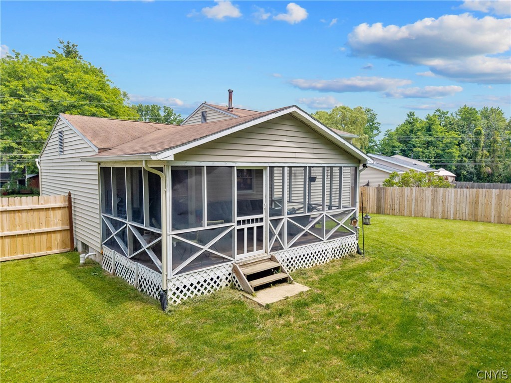 4346 Old Meadow Road Clay, NY 13041 - Photo 26 of 33 Now let's peek outside! Coming through the screene