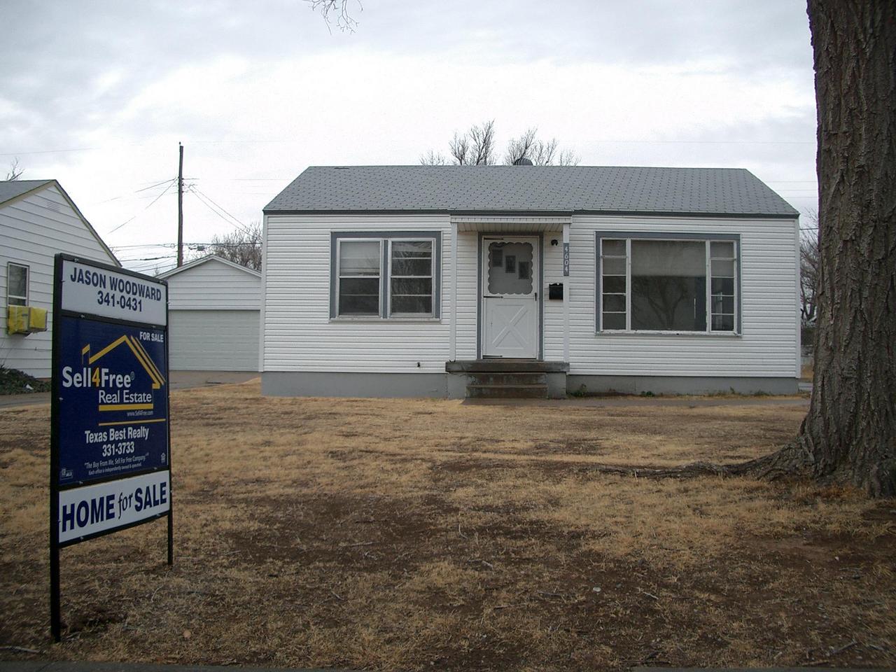 4604 Preston Street Amarillo, TX 79110 - Photo 1 of 1 a front view of a house with parking area