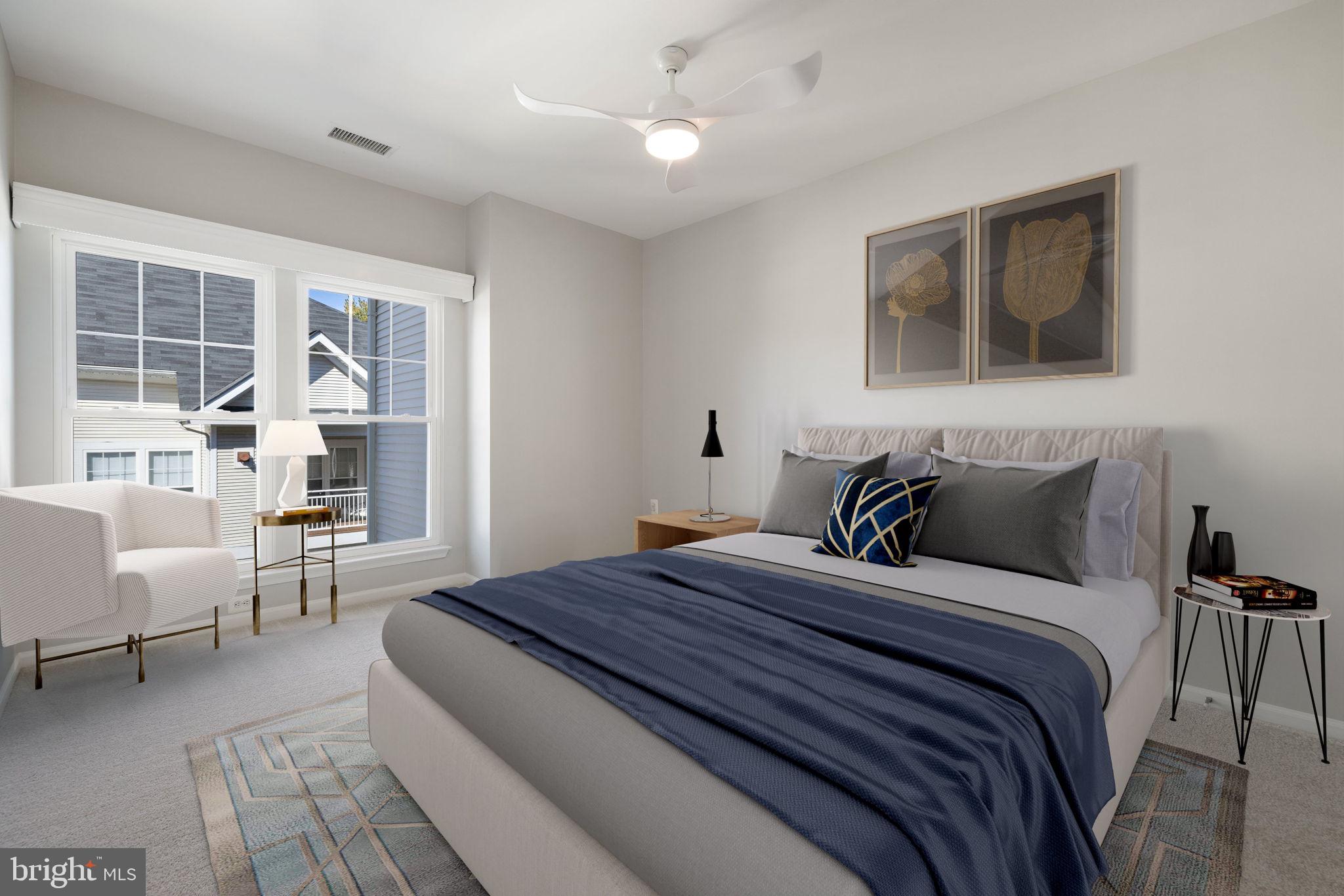 1519 North Point Drive, Unit 302 Reston, VA 20194 - Photo 17 of 33 Primary bedroom