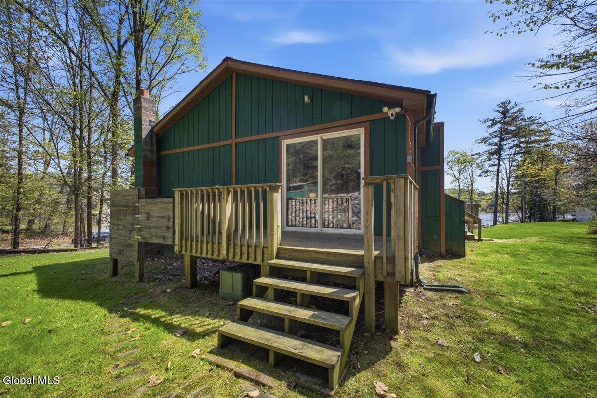 497 Hadlock Pond Road Fort Ann, NY 12827 - Photo 18 of 30 Back deck from bedroom