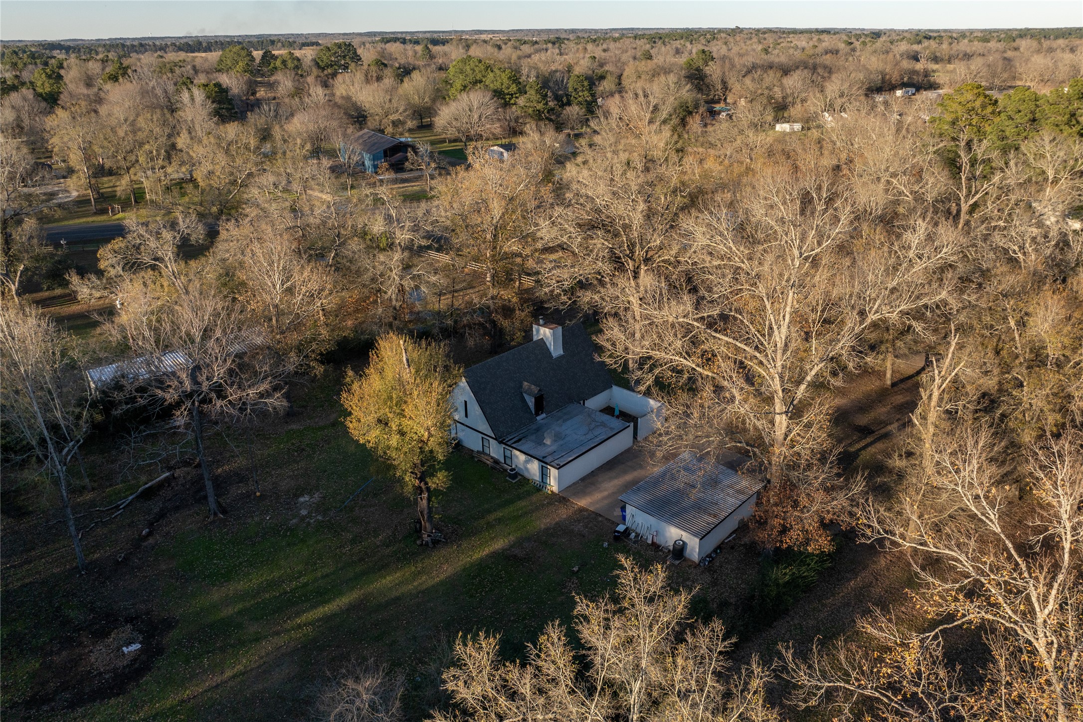 134 Briargrove Road Crockett, TX 75835 - Photo 24 of 24 an aerial view of house with yard