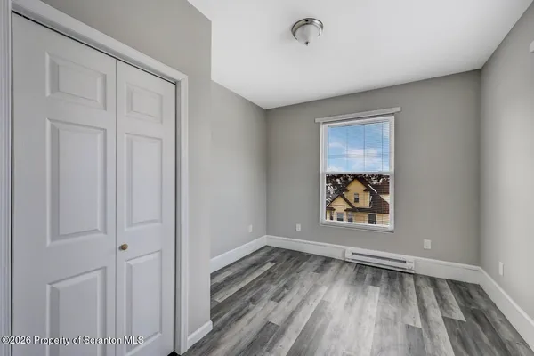 wooden floor in an empty room