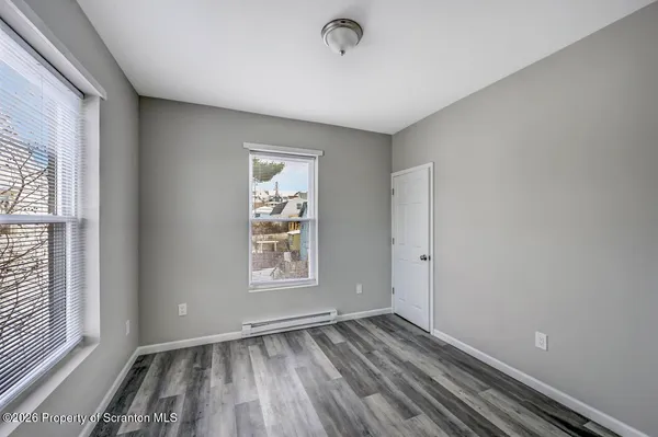 wooden floor in an empty room