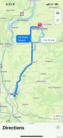 $105,000 | 2476 North 2500th La, La Harpe, IL 61450