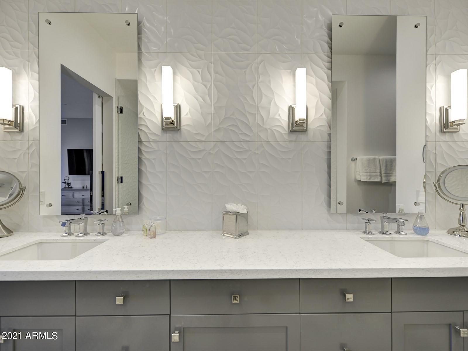 6166 North Scottsdale Road, Unit A2002 Paradise Valley, AZ 85253 - Photo 15 of 35 015_Master Vanities