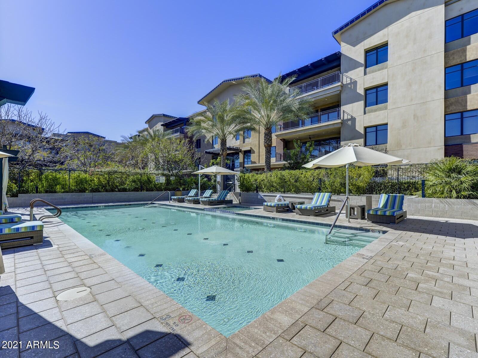 6166 North Scottsdale Road, Unit A2002 Paradise Valley, AZ 85253 - Photo 30 of 35 030_Area Pool