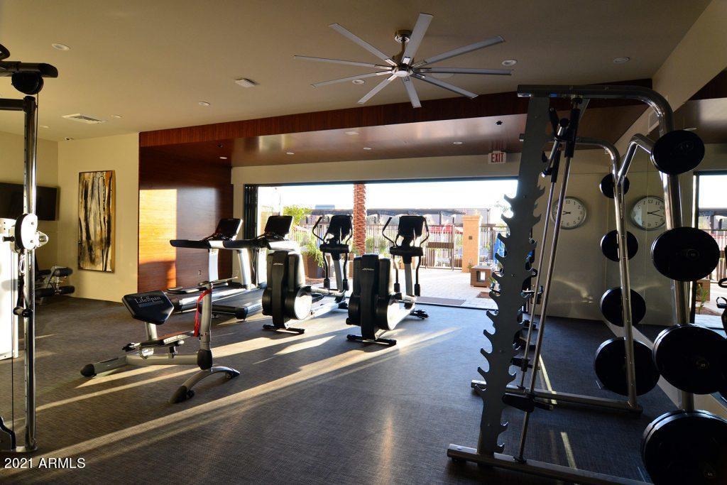 6166 North Scottsdale Road, Unit A2002 Paradise Valley, AZ 85253 - Photo 35 of 35 enclave-gallery-gym-1024x683