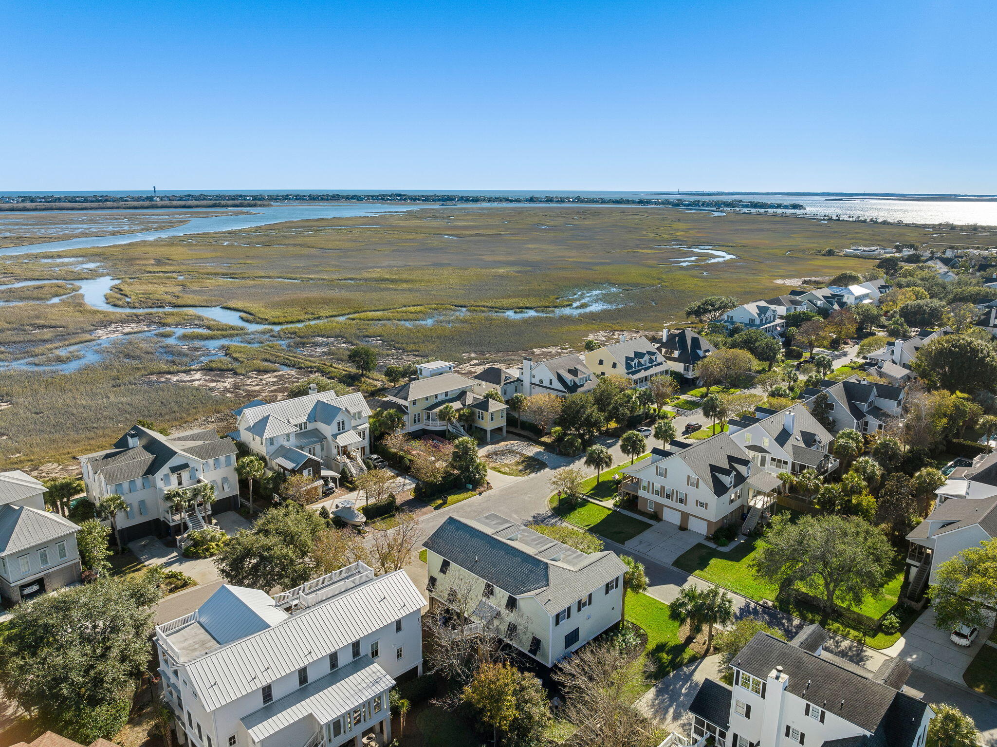 780 Post Oak Drive Mount Pleasant, SC 29464 - Photo 37 of 40 Pitt St Bridge aerial