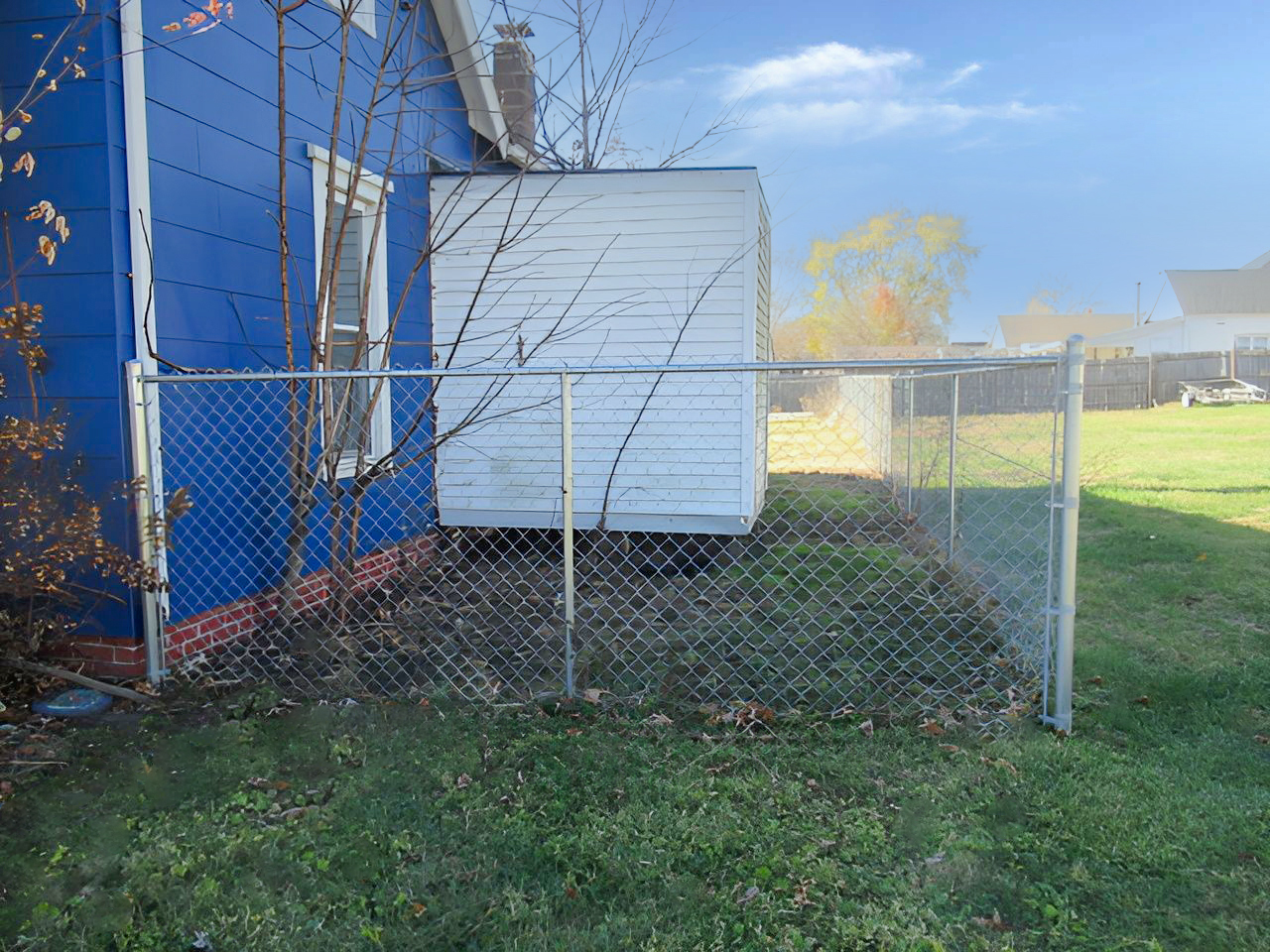 504 South Seminary Street Georgetown, IL 61846 - Photo 17 of 28 a backyard of a house with lots of green space and plants