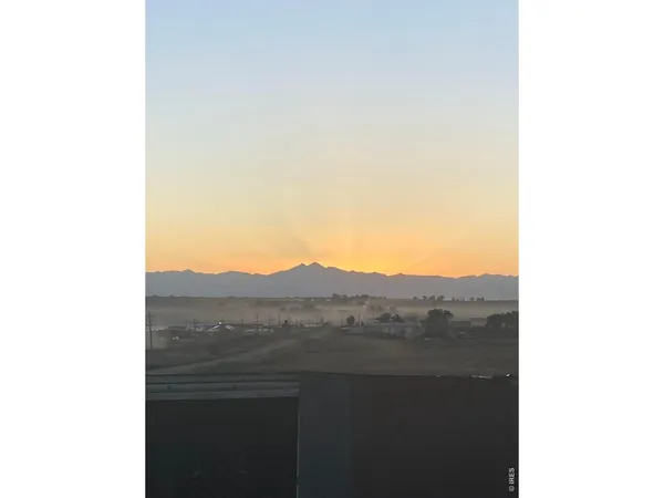 a view of a sky from the balcony