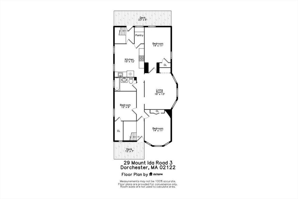 29 Mt Ida Road Boston, MA 02122 - Photo 16 of 22 a picture of a room with wall mirror