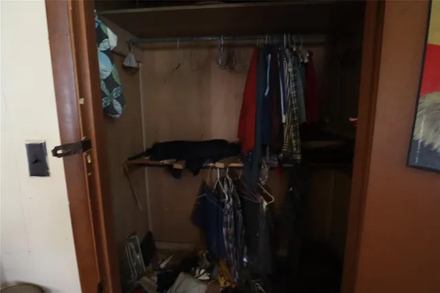 a view of walk in closet