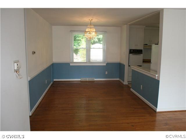 3204 Dancer Road Henrico, VA 23294 - Photo 3 of 9 Dining Room - Hardwood floors, double window, chai