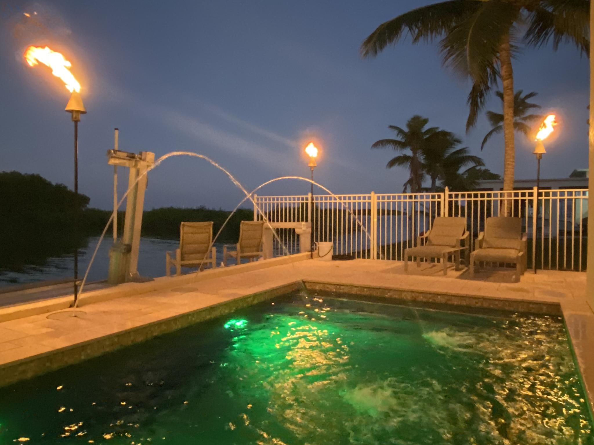 1203 Mockingbird Road Key Largo, FL 33037 - Photo 22 of 72 Water Spouts and Lights