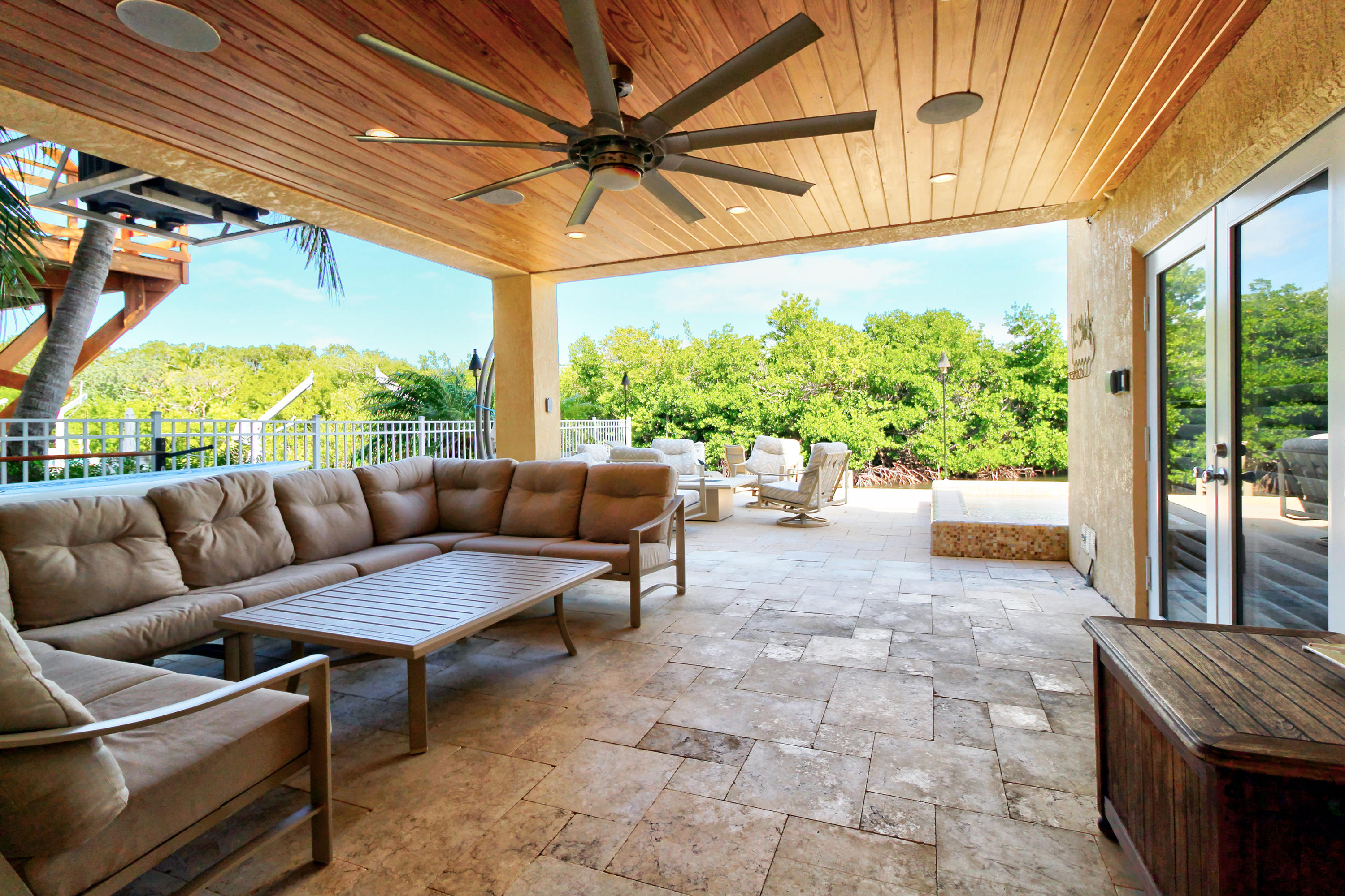 1203 Mockingbird Road Key Largo, FL 33037 - Photo 10 of 72 Covered Poolside Entertaining