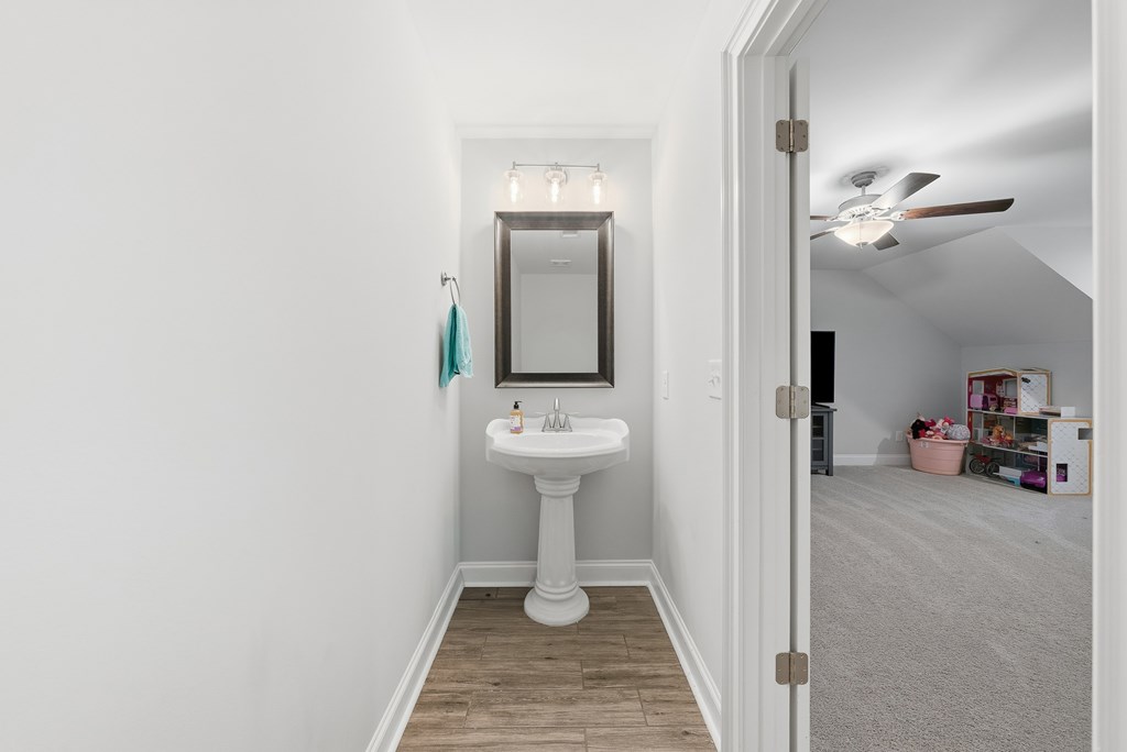41 Loblolly Lane Fortson, GA 31808 - Photo 35 of 45 a view of a hallway with a white painted walls