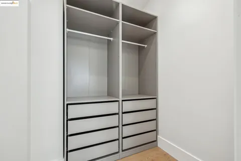 a empty closet
