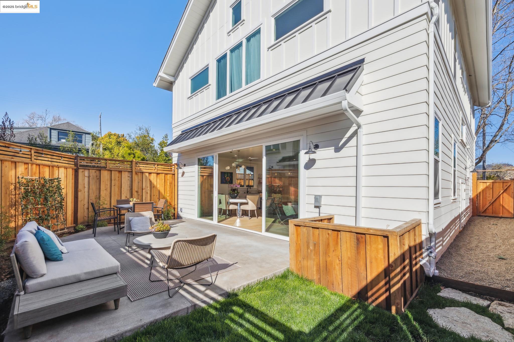 2310 Eighth Street Berkeley, CA 94710 - Photo 41 of 44 a view of a patio with couches table and chairs and potted plants
