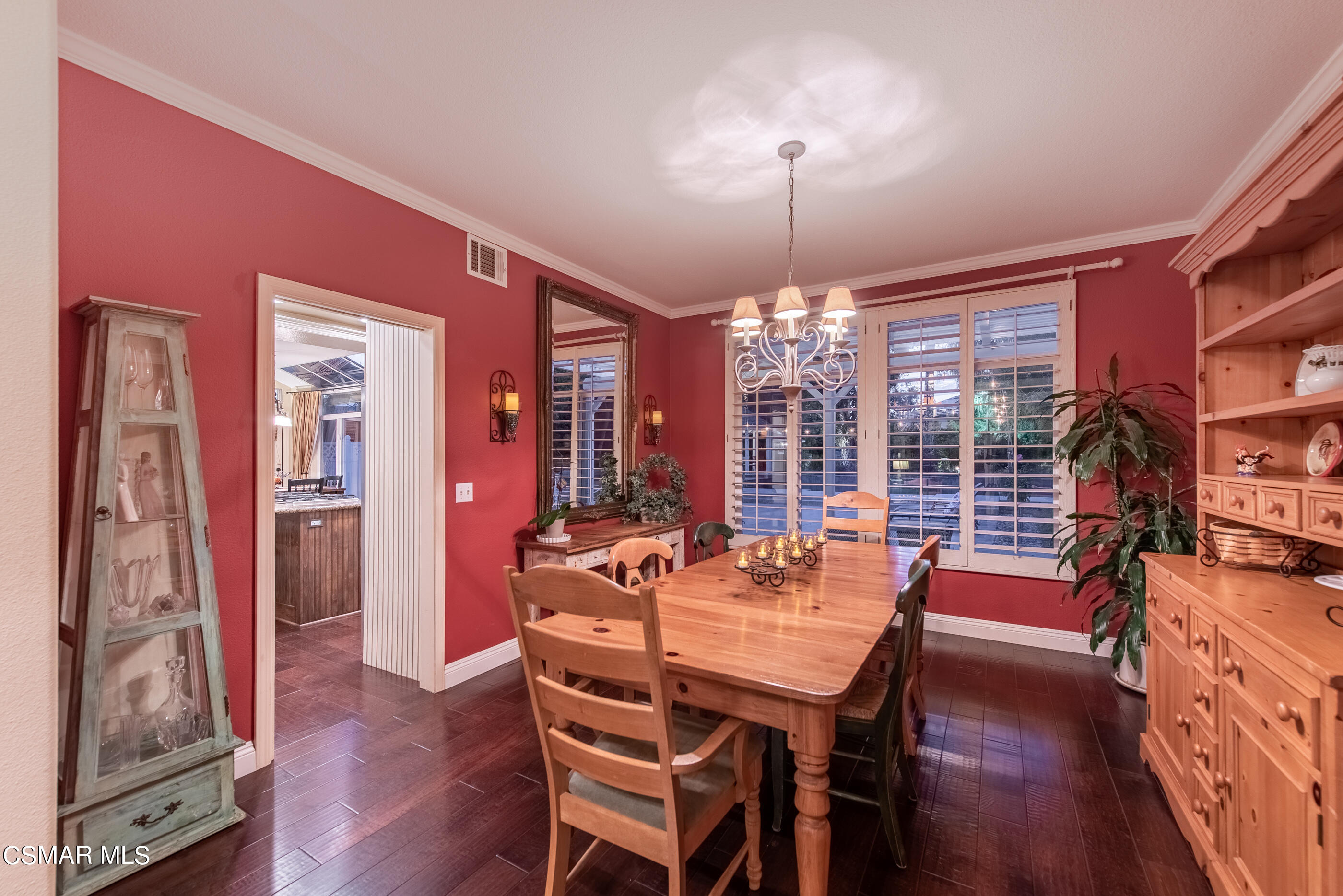116 Valley Gate Road Simi Valley, CA 93065 - Photo 11 of 59 a dining room with furniture window and wooden floor