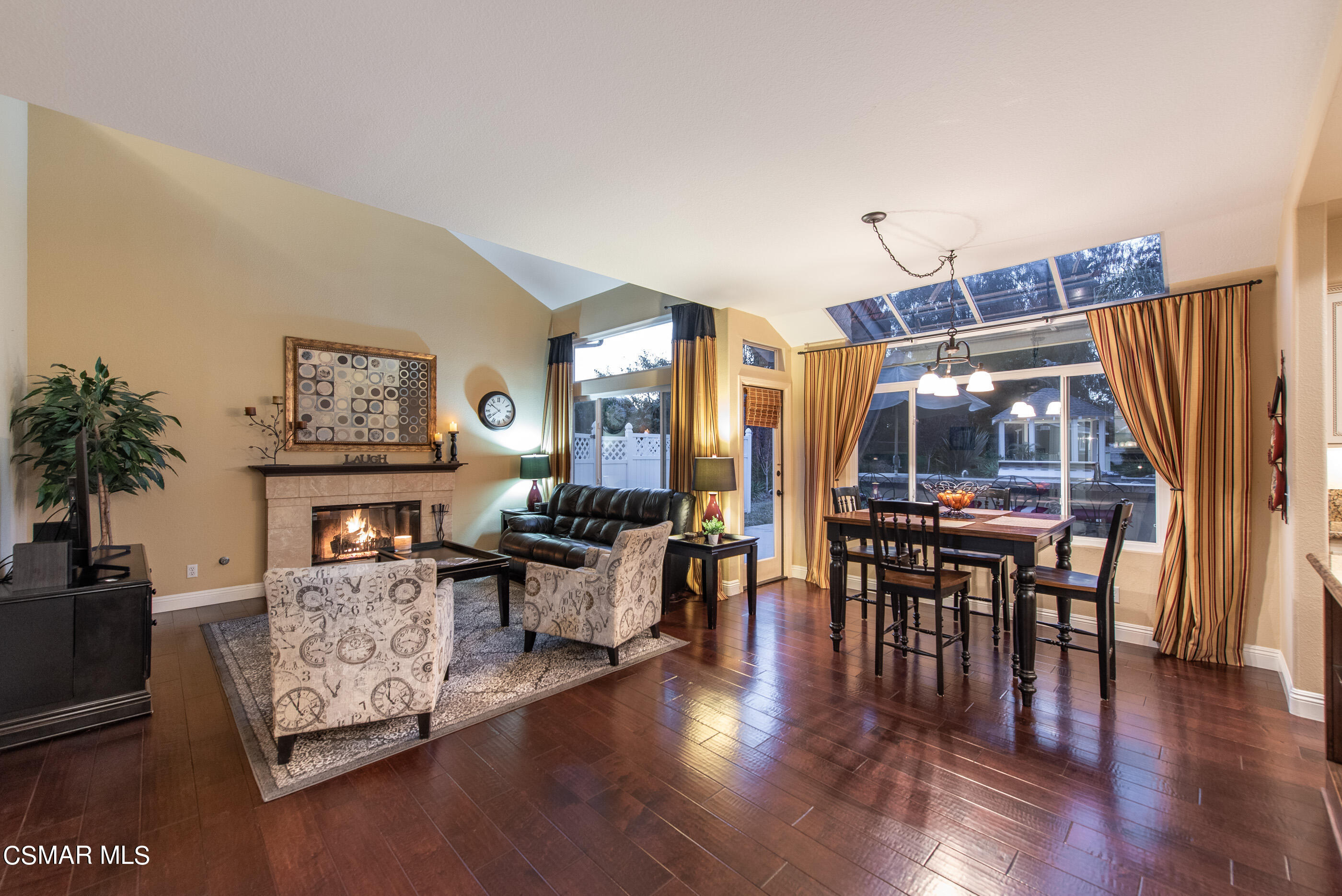 116 Valley Gate Road Simi Valley, CA 93065 - Photo 14 of 59 a living room with furniture and wooden floor