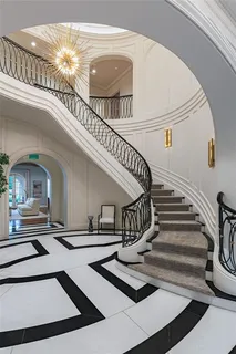 a view of entryway and hall