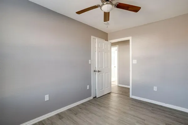wooden floor in an empty room