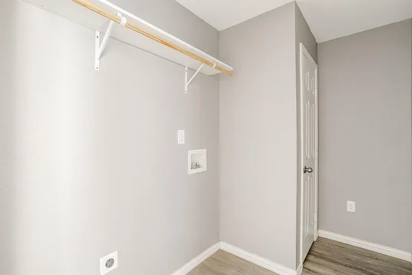 a view of walk in closet