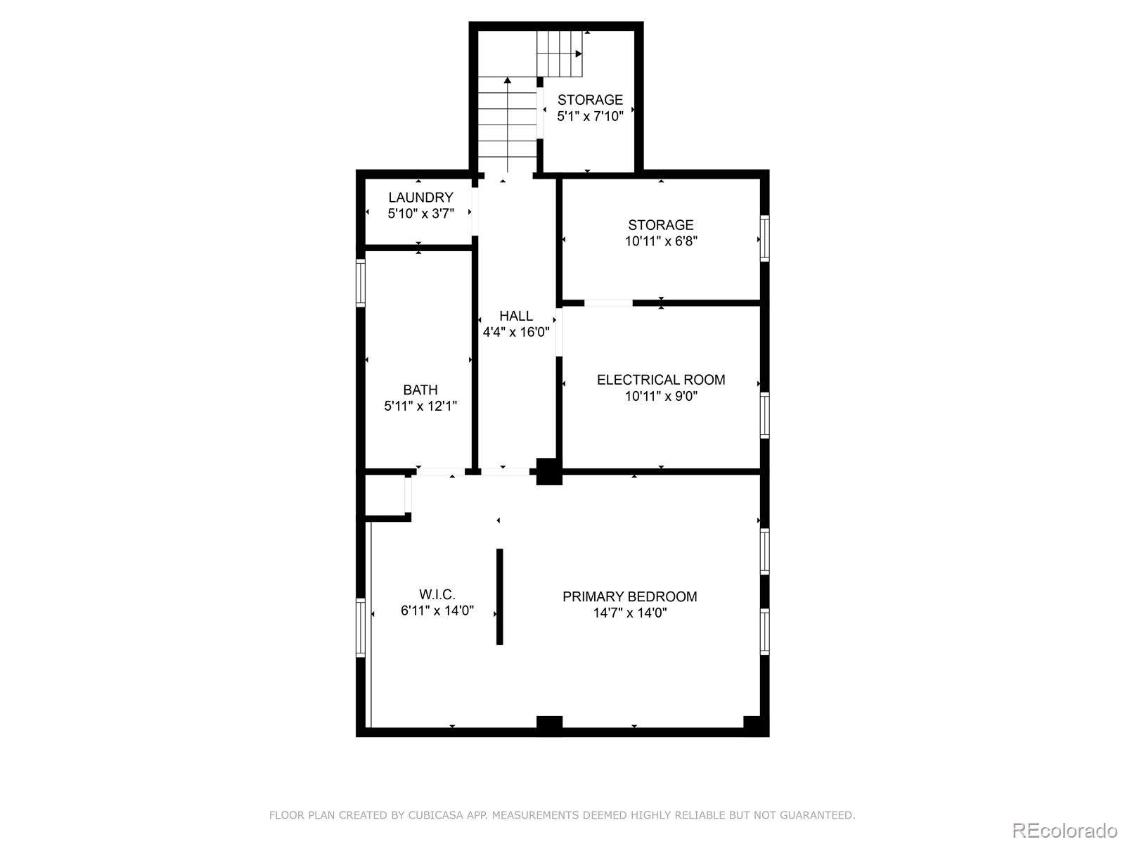 1032 Hooker Street Denver, CO 80204 - Photo 30 of 31 a picture of a bench in front of a wall