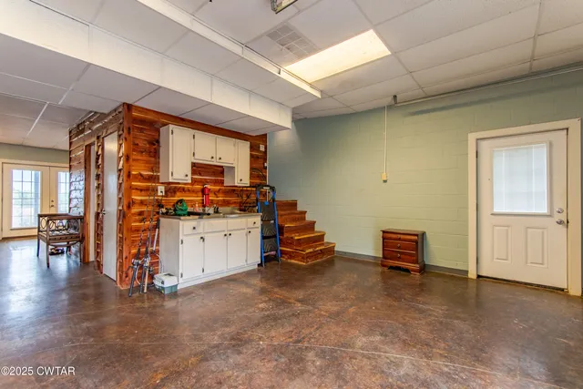 a view of outdoor space with seating